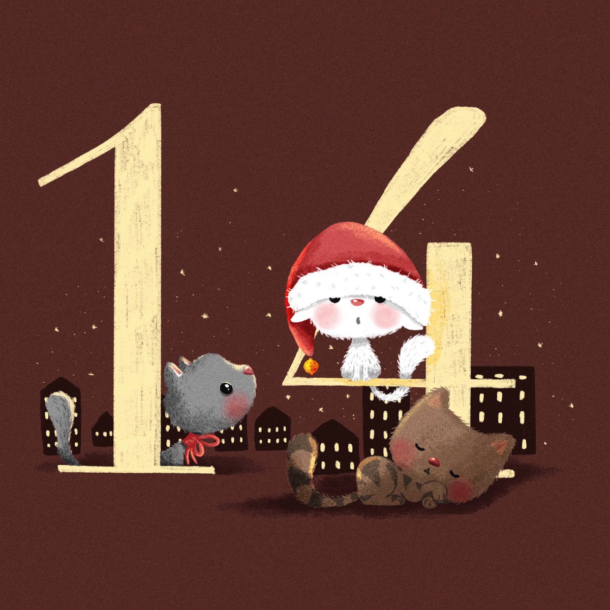 DoodleAnni's tweet photo. #AdventCalendar2019 #kidlit #kidlitart #illustration #Procreate5 https://t.co/corYnictfA