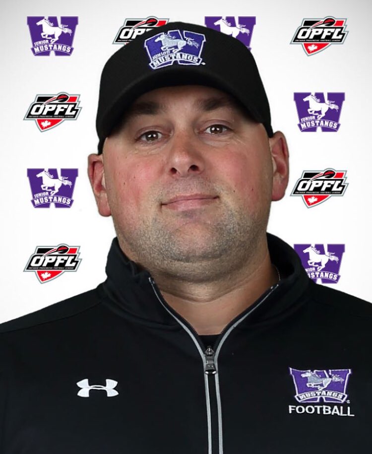 LdnJrMustangs's tweet photo. Coach Snyder is back for his third year as Head Coach of Junior Varsity team looking forward to capturing the OPFL #ldnont #LdnJrMustangs #WeAreLondon https://t.co/spdiNLKf2F