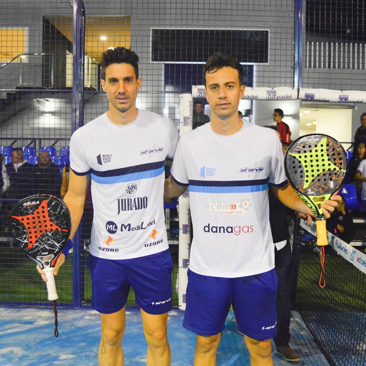 PadelCV's tweet photo. 🏆 MESTRES del #MasterCV2019 🏆

Christian Fuster i Miki Solbes s'emporten la victòria i es proclamen Mestres després d'una final molt disputada davant de Álex Arroyo i Edu Alonso. 🚀
Enhorabona, xics! 🥳

📍 @blupadelindoor
#MasterCV2019 🔥 https://t.co/Dm7uevCHiI