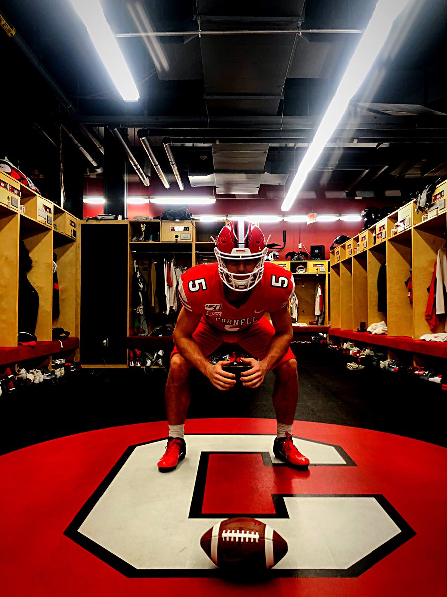 I am extremely excited to announce my commitment to Cornell University. I would like to thank my best friends, my teammates, and my family for helping me. I would also like to thank @BlackSheepCoach , <a href="/Dave_Berk/">Dave Berk</a> , and all the St. Xavier Staff #AMDG <a href="/JaredBackus1/">Jared Backus</a> <a href="/BigRed_Football/">Cornell Football</a>
