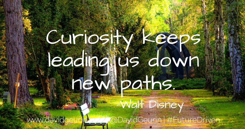“Curiosity and creativity aren't separate events from learning content. They enhance the learning of content. It's through curiosity and creativity that we learn content best.” via <a href="/DavidGeurin/">David Geurin</a> buff.ly/2LTaaRJ