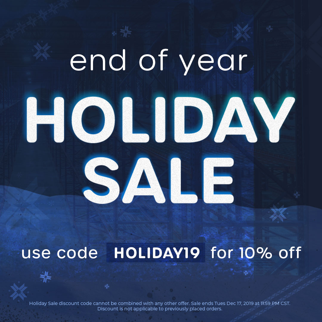 Use promo code "HOLIDAY19" at checkout to receive your 10% off! Offer ends on Tuesday  at 11:59pm CDT! Find everything you'lll need at superbrightleds.com!