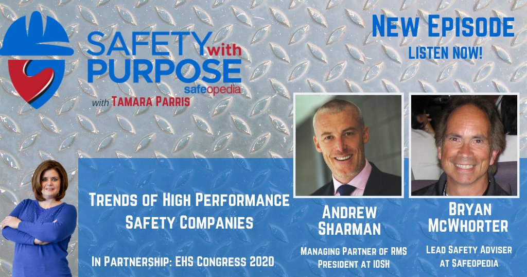 safeopedia's tweet photo. We had an amazing chat with @ads_sharman, Managing Partner of RMS the President at @IOSH_tweets and @mchhorter of @safeopedia! Listen here: https://t.co/ED13xYNPSb
Follow Safeopedia for more great safety content daily!
#safeopedia #podcast #business #safetywithpurpose https://t.co/LABchQFh2V