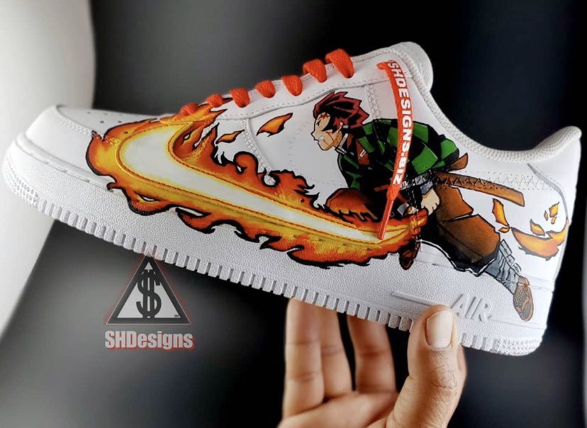 My Dude SHdesigns Is sick with the Custom #DemonSlayer #airforce1 

For any or all Business inquiries

Contact Him @ 

Facebook - SHdesigns
Instagram- SHdesigns . biz

#anime #nike #customsneakers #cosplay #RETWEEET #Manga #painting #sneakerhead #fashion #fire #kicks #shoesaddict