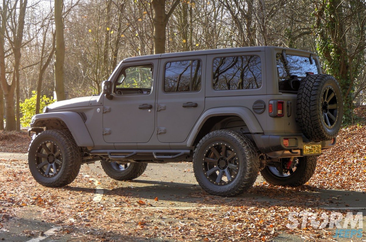 StormJeeps's tweet photo. FOR SALE. Custom turbo petrol Jee Wrangler JLU, more details on our website.
#jeepbeef #uk4x4 #jeepuk #stormjeeps #customjeep #jeepporn #urbanjeep #carsofinstagram #carsoflondon #custom #modifieduk https://t.co/TcGBXv5pAy