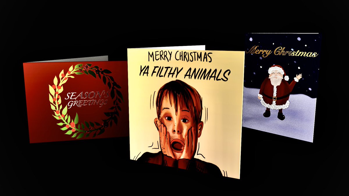 simmikmatharu's tweet photo. Helloooo! Number 7 of #12postsofxmas is here!π€ enjoyed drawing a little santa and Kevin from Home Alone π
π» have some cards from me, and βmerry Christmas, ya filthy animalsββοΈ
#cgart #3dart #art @TheRookiesCO @ArtStationHQ https://t.co/qilVXAJzOe