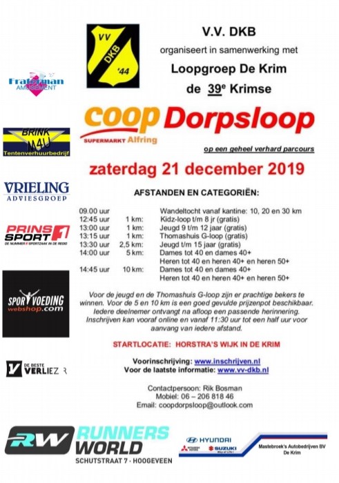 loopgroepdekrim's tweet photo. @VVDKB_44  #CoopDorpsloop wordt mede mogelijk gemaakt door onderstaande sponsoren, 
waarvoor onze hartelijke DANK
👏👏👏👏👏👏👏
#CoopAlfring  #MastebroekDeKrim @PrinsSport 
#SportvoedingWebshop #VrielingAdvies  @RunnersworldHGV #Debesteverliezer #FratermanAmusement #Brink4u https://t.co/3E9pBDvjBB