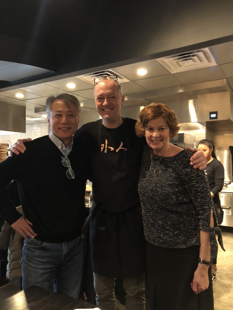 We had amazing Okonomiyaki at Paul Virant’s Gaijin today! <a href="/jarstarvie/">Paul Virant</a> <a href="/gaijinchicago/">gaijinchicago</a> Thank you, Paul!!
