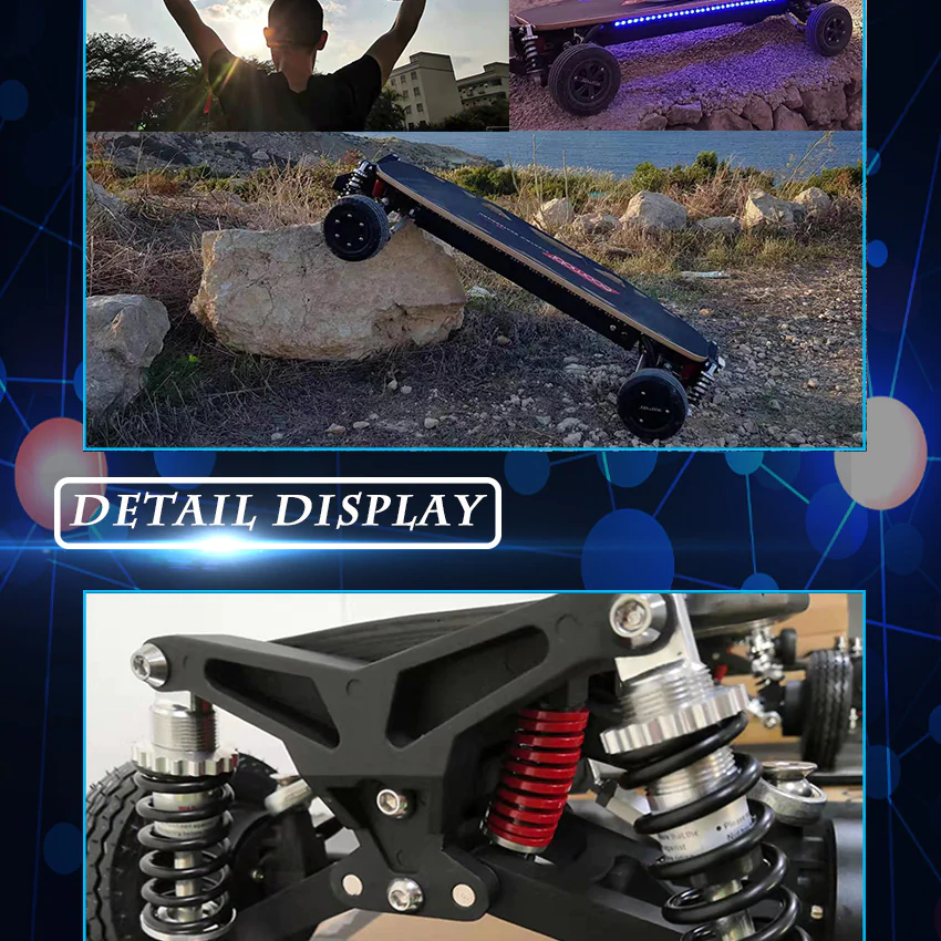 onlinesaleprom1's tweet photo. Ecomobl-M20A 24Ah 3000W 2WD Electric Off-Road Skateboard Max Range 22 Miles Top Speed 25 MPH
Flash Sale price $1700 - 20% off (promo code- A3D6343DBE1EB000)
Check full Details - https://t.co/OWOKsSsS67
#Sales #offers #Discounts #ElectricVehicles #skateboarding #skateboard #2020y https://t.co/ePZnyTYLbf
