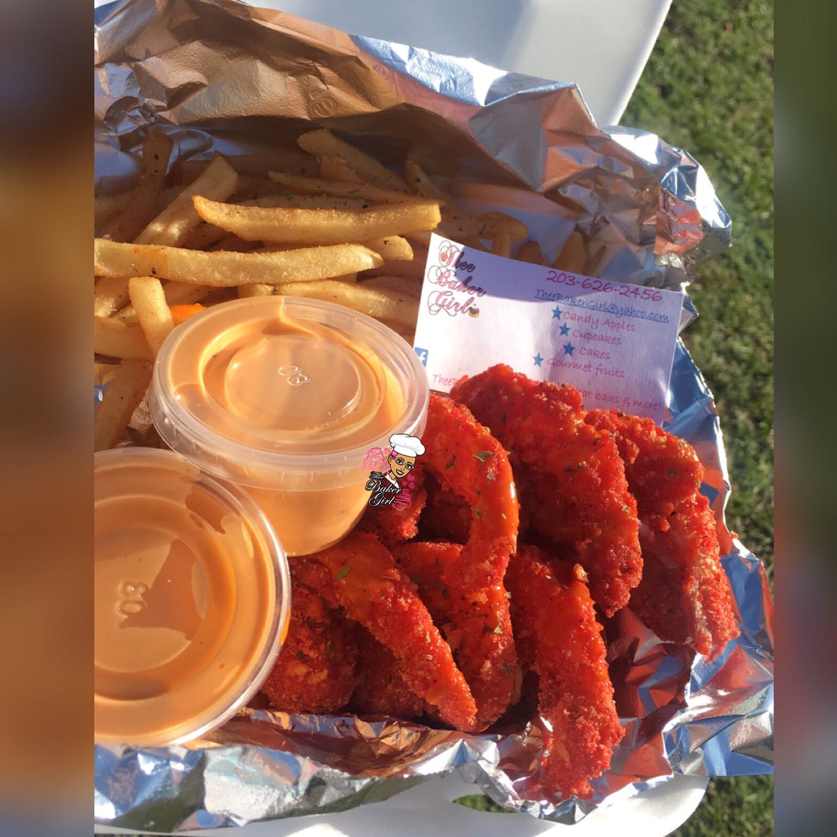 TheeBakerGirl's tweet photo. Flamin hot Shrimp 🍤 🥵 
      •Seasoned fries &amp; spicy ranch sauce 

Twitter 🐥: TheeBakerGirl
IG 📷: TheeBakerGirl 
Cashapp 💰: $TheeBakerGirl2015

#Theebakergirl #pensacola #pensacolaeats #pensacolafood

•

•

• https://t.co/NHjl42u2GM