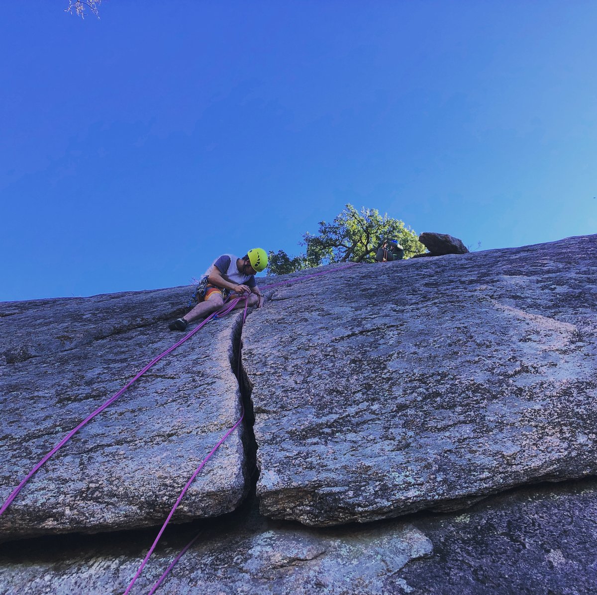 Pickle28766's tweet photo. #Problemsolving is one of my favorite parts of #rockclimbing... 

 #ropestuck #motivation @garyvee https://t.co/Ja96ckqqul