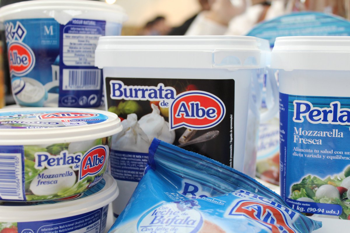Mozzarella, queso fresco, requesón, yogur, quesos rallados, loncheados... <a href="/Grupo_ALBE/">ALBE-Lácteas del Jarama</a> nos sorprende cada día con nuevos productos.