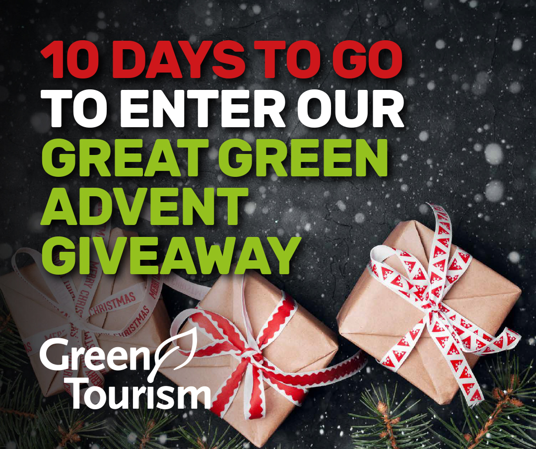 GreenTourismUK's tweet photo. HAVE YOU ENTERED OUR GREAT GREEN ADVENT GIVEAWAY?
Prizes to be won every day up to the 24th of December! Go to 👉 https://t.co/Via7bxm3up TO ENTER! #competition #prizes https://t.co/jzDeT3Hd6z