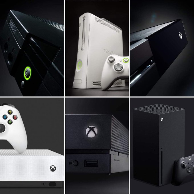 Area Xbox sur Twitter : "Evolución en el diseño de la consolas Xbox desde la original hasta la recientemente mostrada Xbox Series X. Imagen de @IdleSloth1984. ¿Vosotros cuantas Xbox habéis tenido o