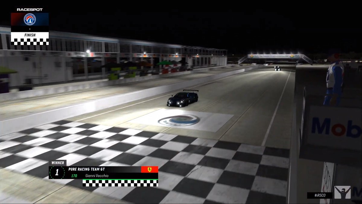 Get in! Double victory for us at Sebring today. 

Perfect weekend for us with the double victory today at sebring and the good Week 1 results in the Porsche Esports Supercup Qualy Series! 

PRT LMP Black @PRT_sKy <a href="/PRTSchool/">Pure Driving School</a> 
PRT GT <a href="/Pat3085/">Patrick Heinrich</a> @GianniSalvo98