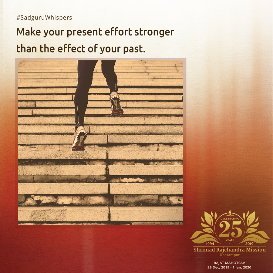 SRMDharampur's tweet photo. #SadguruWhispers #Quotes #QOTD #Effort #LifeQuotes #DailyMotivation #QuoteOfTheDay #MotivationalQuotes #LifeTips https://t.co/Cvlv65N30i
