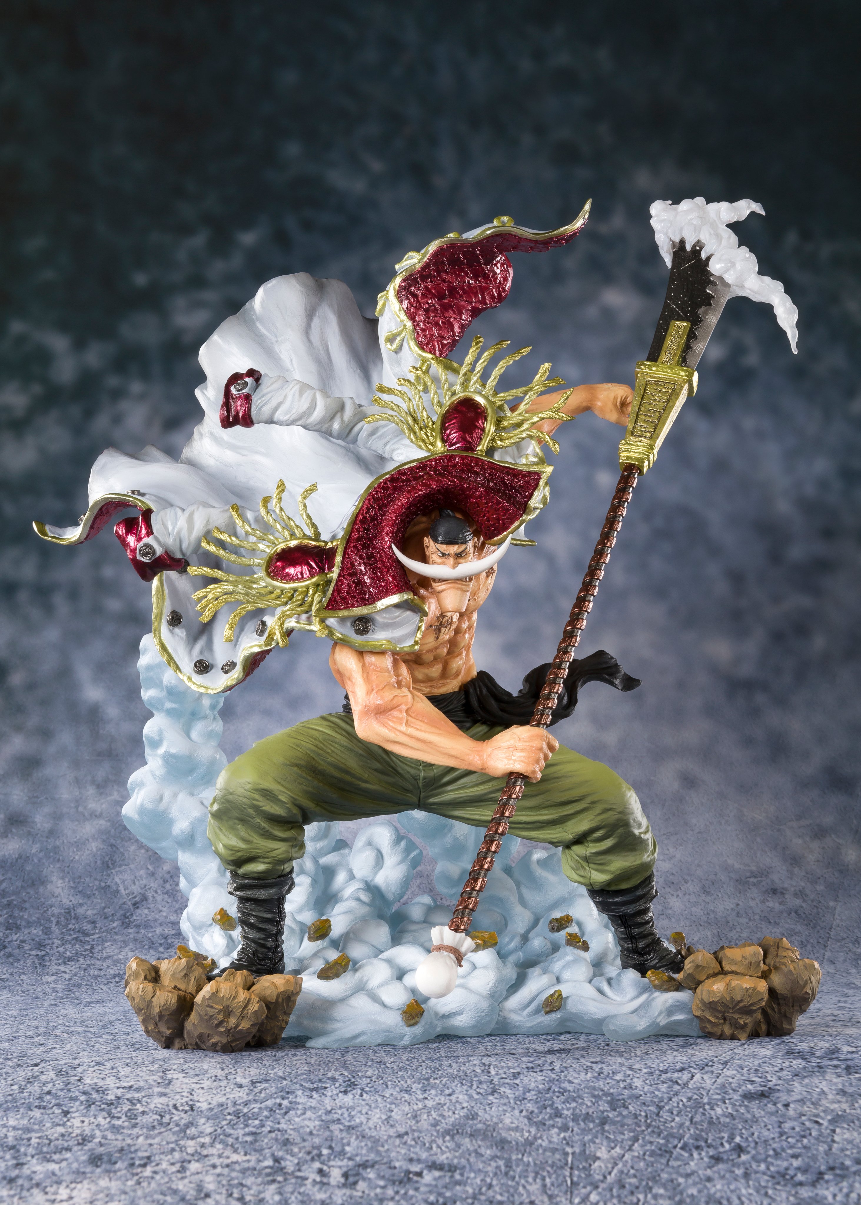 ワンピース　フィギュアーツzero 白ひげ & エース フィギュア フィギュアーツZERO エース、白ひげ、三大将（赤・青・黄）発売