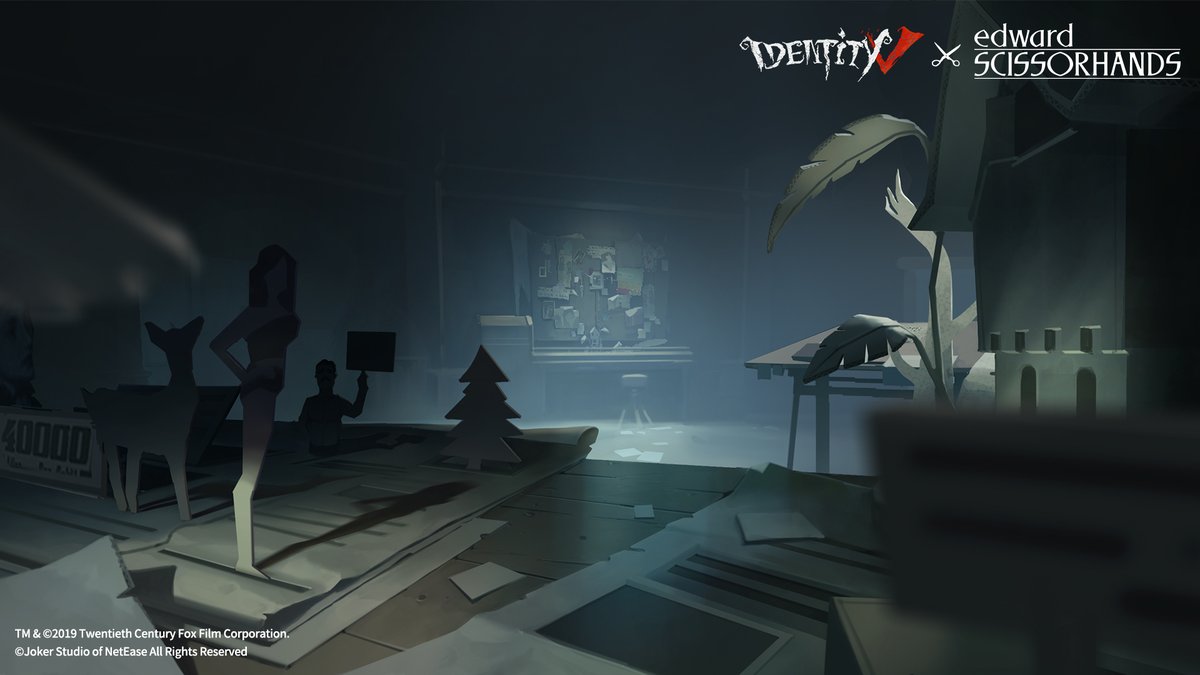 Identity V Identity V X Edward Scissorhands Crossover Map Is Coming Soon You Will Be Able To Experience A Special Sacred Heart Hospital With Iconic Features Inspired By The Film Identity V Identity V X Edward Scissorhands Crossover Map Is Coming Soon You Will Be Able To Experience A Special Sacred Heart Hospital With Iconic Features Inspired By The Film