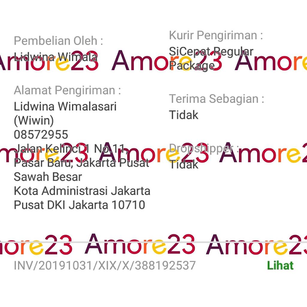 shakiracellular's tweet photo. Bukti resi tokopedia si cepat ke pasar baru, sawah besar jakarta pusat
.
Instagram : amore23jakarta
Facebook : amore 23 jakarta
.
Siap kirim-kirim dari sabang sampai marauke
#voucheraxis #indosat10digit #vouchersmartfren #jualnomorcantik #amore23jakarta https://t.co/V8k89semgS