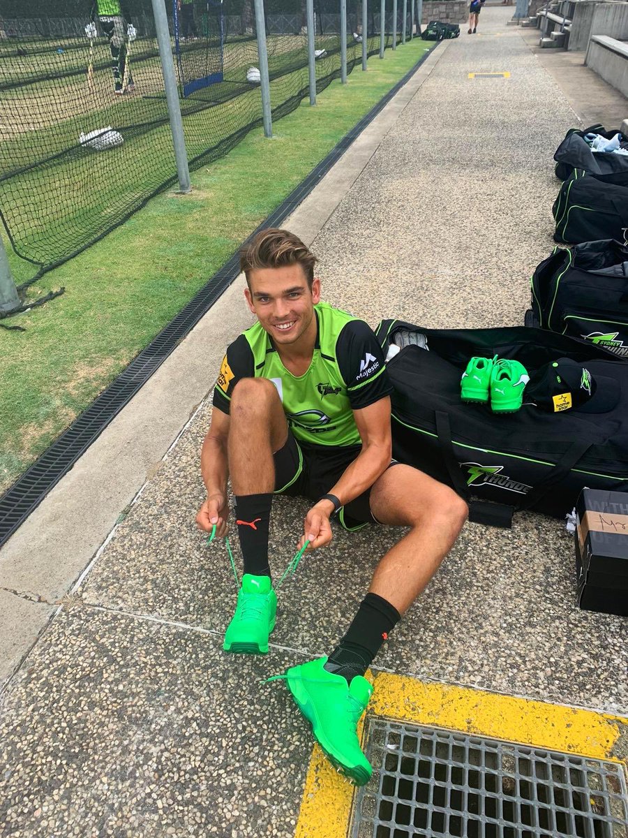 Final preparations before we kick off our <a href="/BBL/">KFC Big Bash League</a> campaign! Can’t wait for the fun to begin <a href="/ThunderBBL/">Sydney Thunder</a> ⚡️ #bbl #playtoslay #puma #cricket