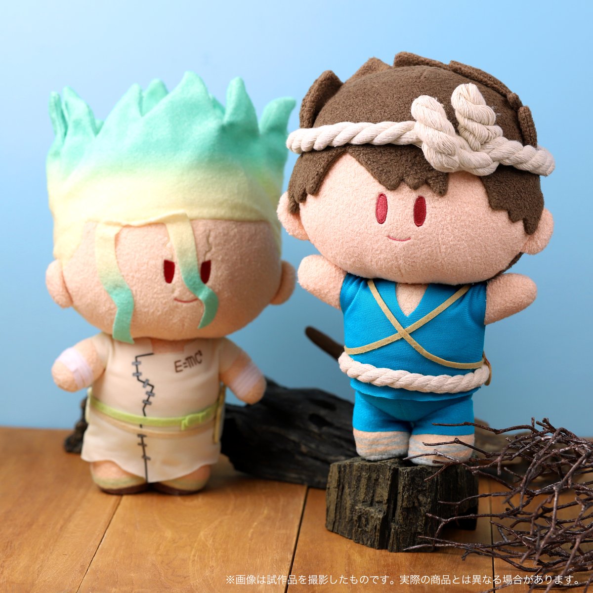 ムービック宣伝中の人 Dr Stone あなたに より そう ぬい ぐるみ よりぬいが好評予約受付中 ふわふわの手触りと自立式の足 手と首は可動式で色々なポーズがとれます あのシーンを再現 できるかも よりぬいシリーズ特設ページはこちら