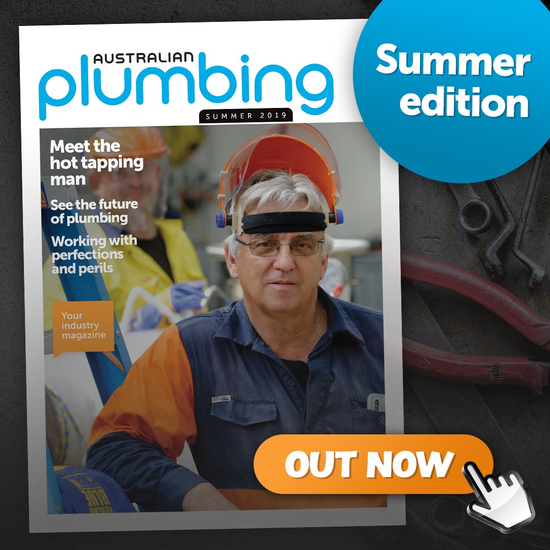 The summer edition of #AustralianPlumbingMagazine is here!
Check it out 👉 bit.ly/AP-Summer-2019

#PlumbingMagazine #PlumbingMelbourne #PlumbingSydney #PlumbingBrisbane #PlumbingAdelaide #PlumbingPerth #PlumbingHobart #PlumbingDarwin #PlumbingAustralia #MasterPlumbers