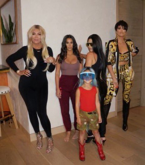 KimKardashian's tweet photo. Our season finale of Keeping Up With the Kardashians airs tonight on E! This dinner where we all dress up and act like each other is legendary! You don’t want to miss it! https://t.co/dTCx4R1LXw