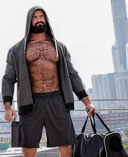 squires_cor's tweet photo. Maybe I can see why people think I’m intimidating... .
.
.
#bodybuildinglifestyle #giant #menwithmuscle #instabeard #beardporn #hairychest #musclebear #beardedmuscle #lobobear #musclebear #musclewolf #wolfbear #hairymuscle #furrymuscle #muscledaddy https://t.co/E9yoNuPlIN
