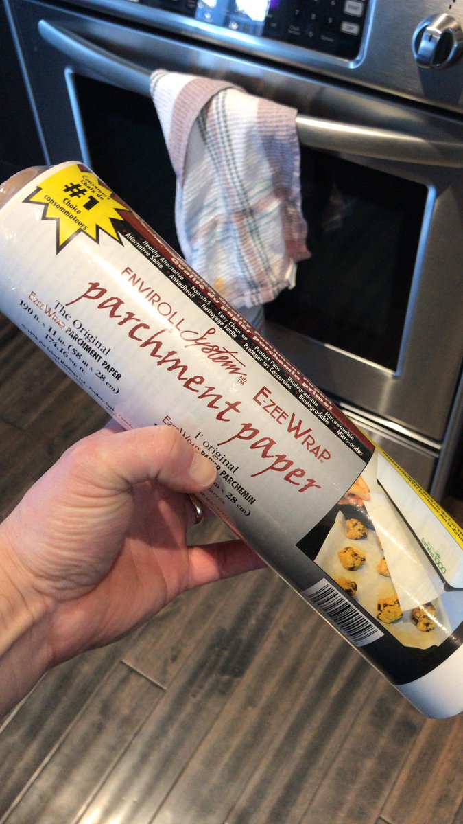 Thank u #sasktooncoop and #ezeewrap for keeping the parchment paper flowing. Wife is baking and she wanted me to do dishes. I’m taking the ezee way on this one!