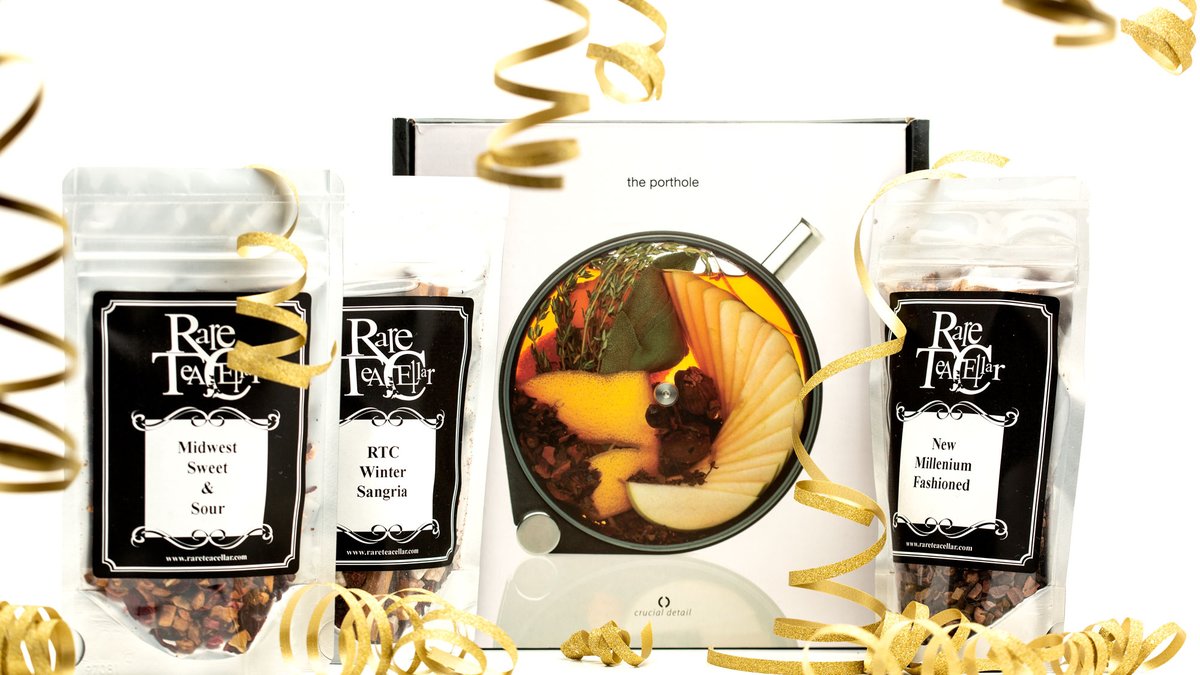 With new gift packaging, <a href="/RARETEACELLAR/">Rodrick Markus</a> infusion gift packets make a great stocking stuffer or last minute gift.

bit.ly/PortholeCollec…