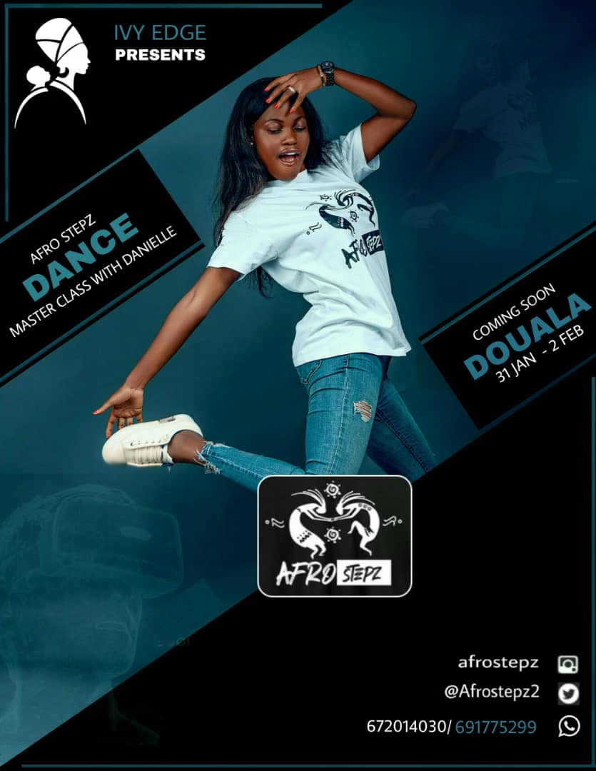 Afrostepz2's tweet photo. Catch up with @FabiolahTakang for three days master class...do you want to zanku? Pick up your phone and hit the buttons
Contact: 691775299 / 672014030
We do it for the cultur
🇨🇲🇨🇮🇬🇭🇸🇳🇳🇬
#Afrostepz
#ivy_edge
#dance_culture
#237community https://t.co/3rc0fd8oj1
