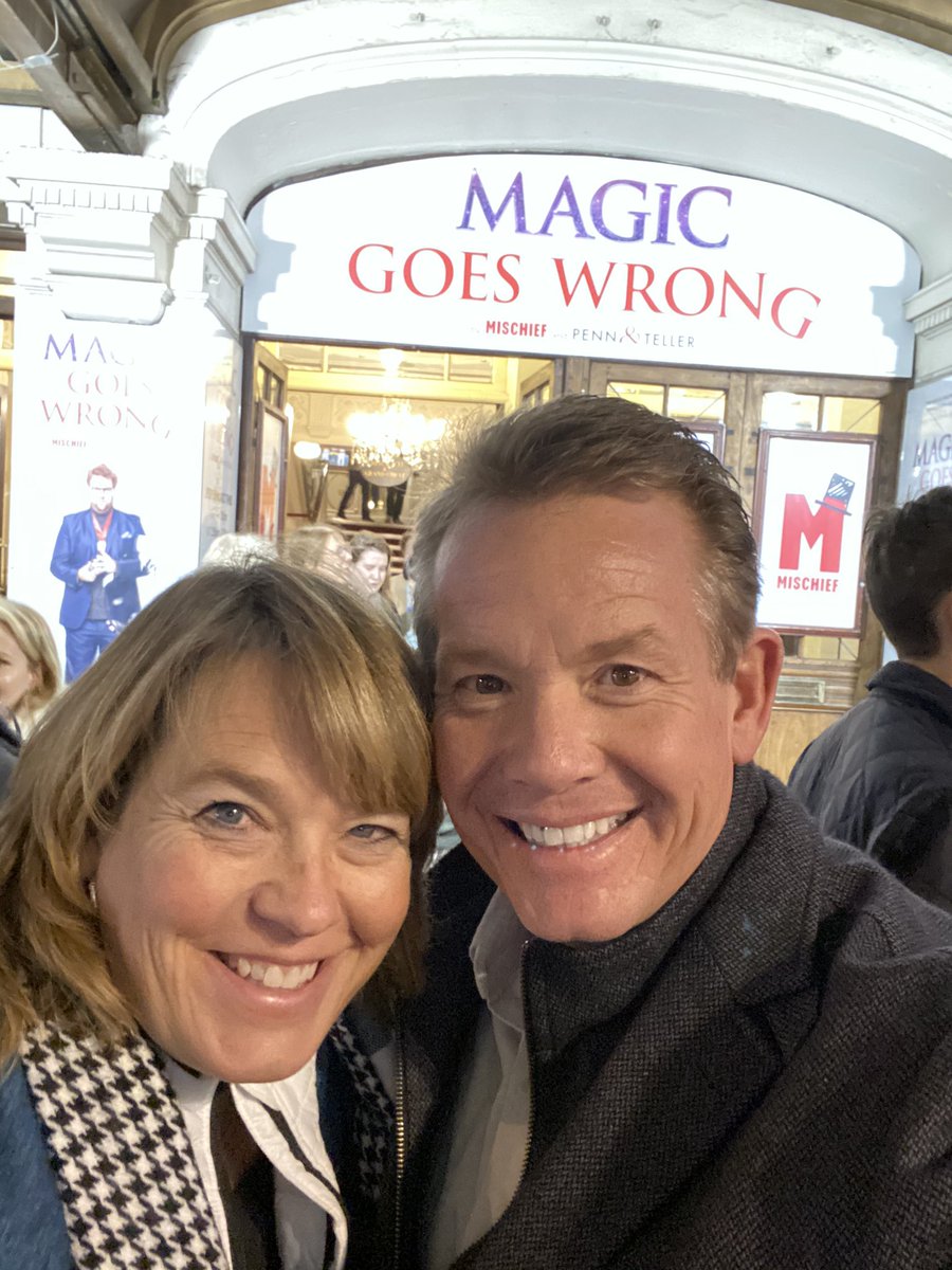 SteveSpangler's tweet image. Just saw the play #MagicGoesWrong in London. Fabulous! Thanks @pennjillette for featuring my dad’s Needle Thru the Arm trick in the show. Very funny. Wanted to say hi but it looked like you were very incognito for your after show meeting.