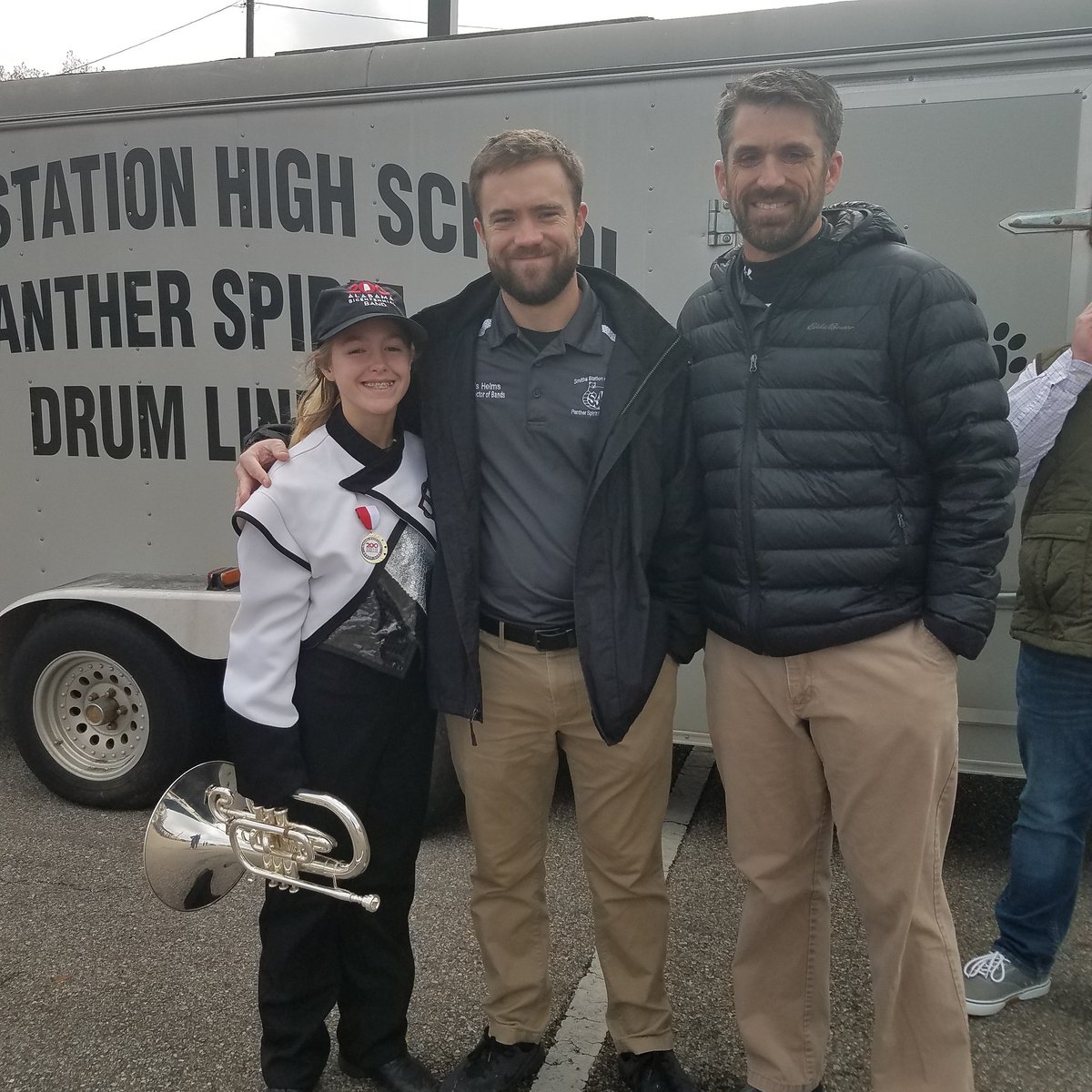 brandins9's tweet photo. 2 men that have been a great influence in my daughters life. Thank you Shawn Geiger and Chris Helms https://t.co/qnFLq5NXoK