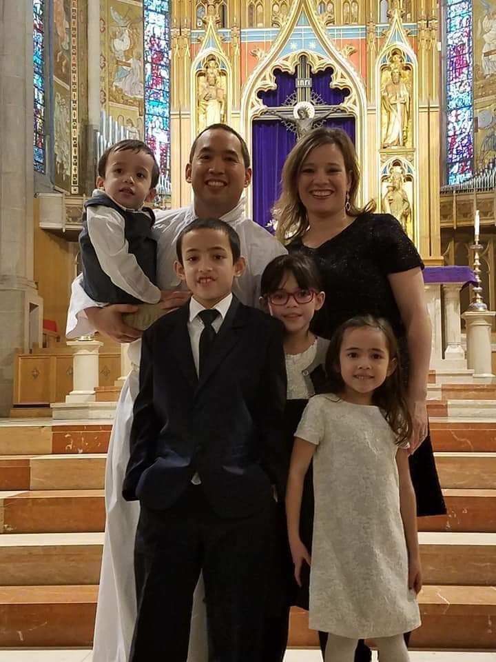 SanctusDiaconus's tweet photo. This morning, I and seven other men received the Ministry of Acolyte, the last step before Holy Orders in the Latin Rite. Diaconate ordination here we come!
#CatholicTwitter
#DeaconFormation https://t.co/KWA218tmSp