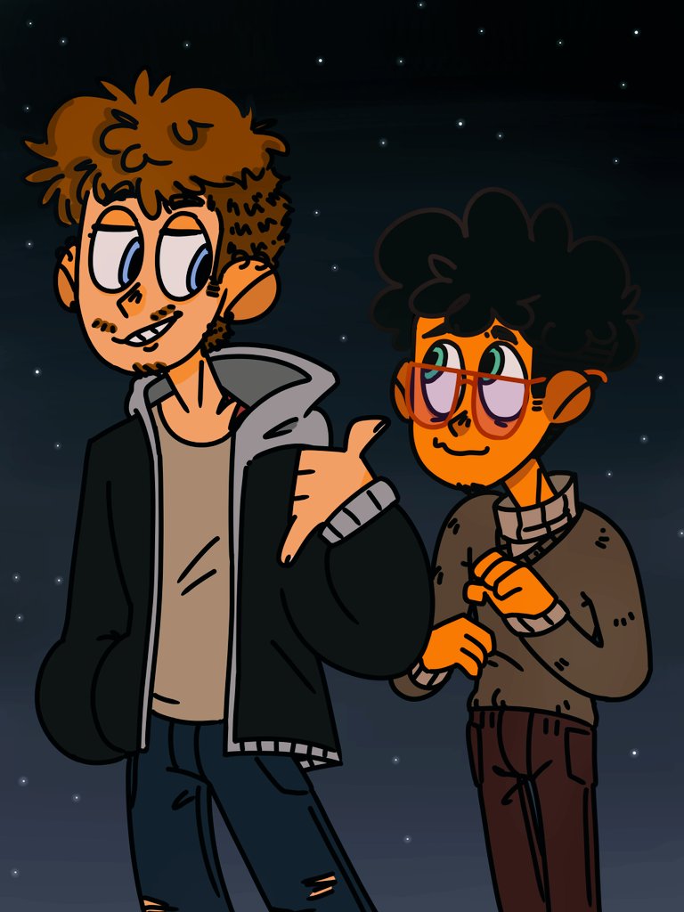 red_canid0's tweet photo. swap personality au
#campcamp #maxneil https://t.co/oSuR88Gq26