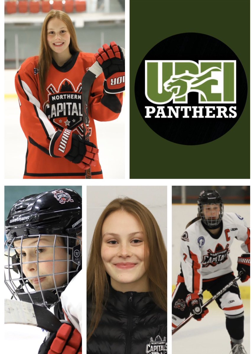 Congratulations to our Captain Paige Outhouse on committing to the University of PEI.  Her hard work and dedication to the game on and off the ice have paid off.  Well deserved Paige.  We are proud of you. #futurepanther