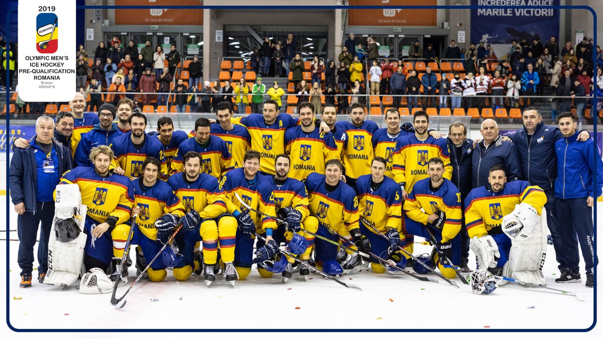 Romania🇷🇴 also progresses in the Olympic Qualification. After beating Iceland🇮🇸 in the deciding game on home ice, they will play the next round in Nottingham🇬🇧

➡️ iihf.com/en/events/2020…

📷 Attila Szabo
