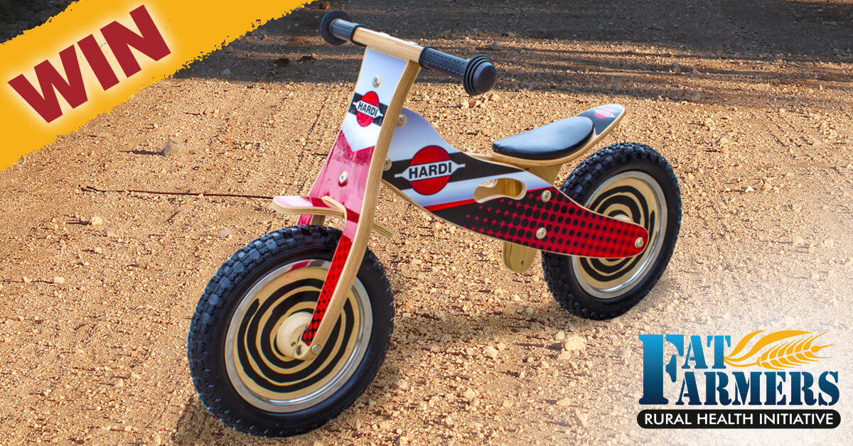 Fat Farmers (@fat_farmers) on Twitter photo Do you know a little person who would love this bike for Christmas?
Thanks to our sponsor <a href="/HARDI_Australia/">HARDI AUSTRALIA</a> we are giving it away!
Draw closes tomorrow! Enter at our Facebook page facebook.com/Fat-Farmers-40… Do you know a little person who would love this bike for Christmas?
Thanks to our sponsor <a href="/HARDI_Australia/">HARDI AUSTRALIA</a> we are giving it away!
Draw closes tomorrow! Enter at our Facebook page facebook.com/Fat-Farmers-40…