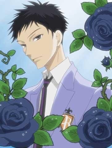 Takashi Mori[ ouran host club]He’s not a man of many words but he gets the job done .