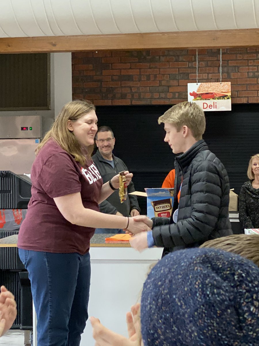 QHS Scholastic Bowl earned SECOND place at the New Berlin Pretzel tournament, winning their morning round, going 3-0 in the afternoon &amp; losing in a competitive game to Macomb.  Sam Scheuermann &amp; Christian Alexandre, 4th &amp; 10th.