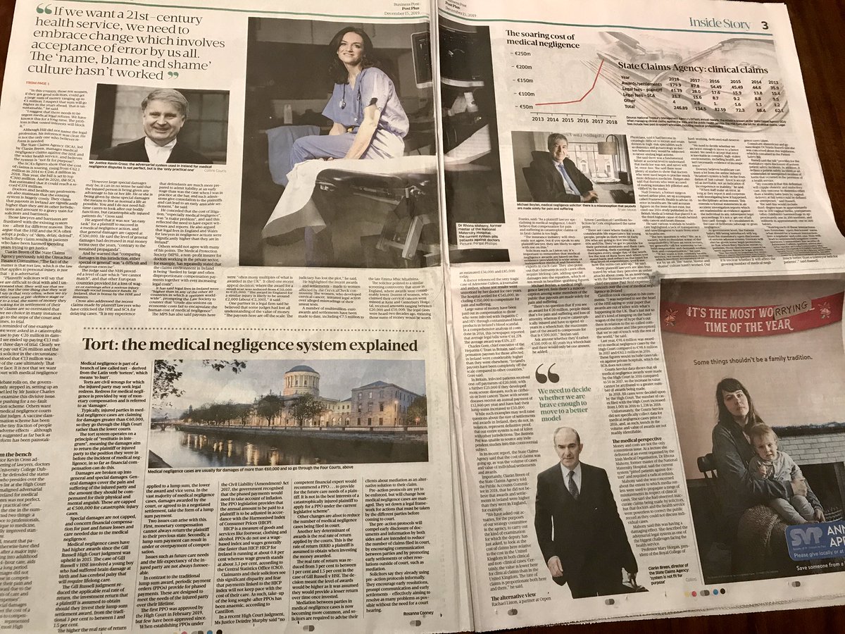 nialldowney's tweet image. Interesting feature in today’s @businessposthq by @susmitchellSBP on the huge issue of dealing with error in our health service. The current situation is unsustainable. Implementing a Human Factors approach is critical for staff &amp;amp; patients alike. @BrennanSurgeon @HSCQI @HSELive