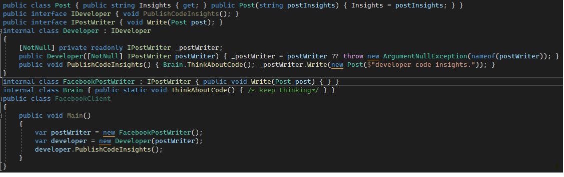 madnan_rafiq's tweet image. Created a cover photo for my Facebook page for fun, now thinking this can be converted to real time to teach/practice #SOLID and #IntegrationPatterns 

#Dotnet #dotnetcore