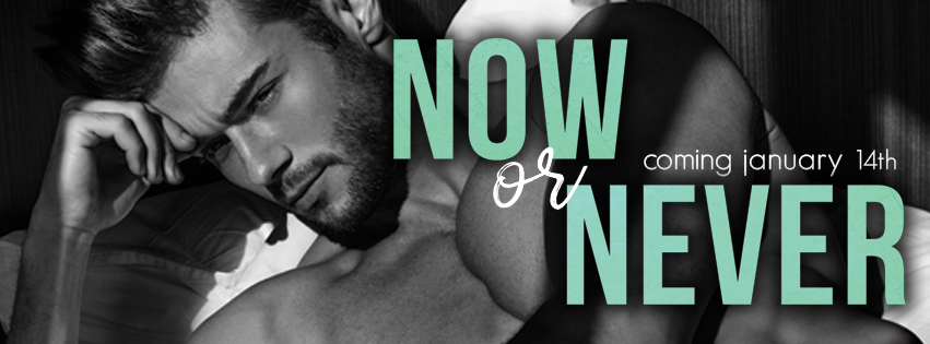 The wait is finally over! NOW OR NEVER is coming January 14th!!! 

Goodreads: bit.ly/2n71I4x

Sign-up: bit.ly/NowOrNeverRB