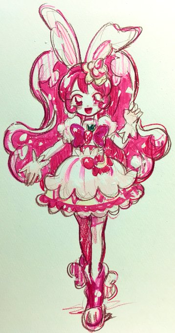 プリキュアアラモードのtwitterイラスト作品
