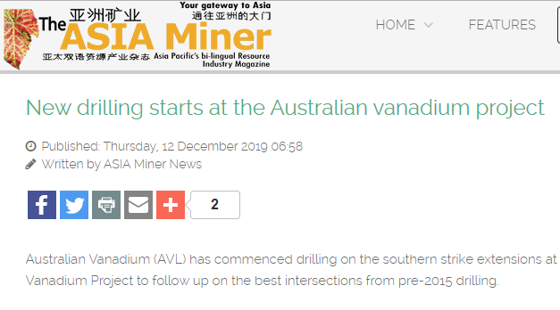PerthMediaAus's tweet photo. New drill program for #AustralianVanadiumProject aims to “increase the mine life substantially”
@theasiaminer @AusVanadium (ASX:AVL) $AVL
https://t.co/17FinhtnI4 https://t.co/GTmLxlSDh9