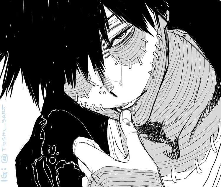 Dabi[ my hero ]Everybody and they mama been asking for him !!  so here is your emo king 