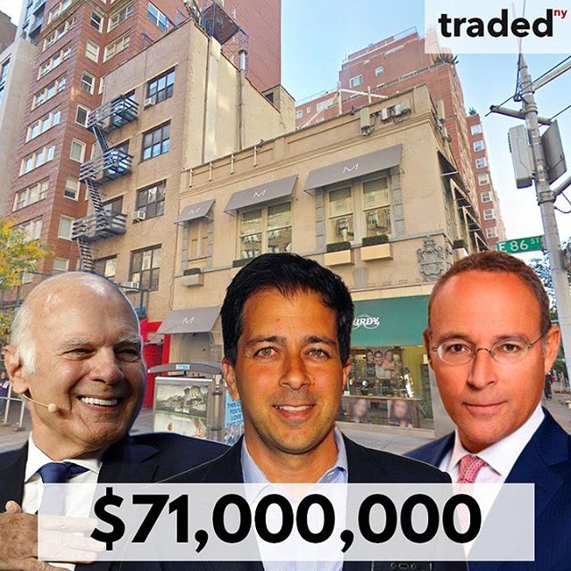 tradedny's tweet photo. https://t.co/pu1GH3rJU0
IMAGE: Steven Roth, Haim Chera & Miki Naftali
DATE: 12/13/2019
ADDRESS: 1167 Madison Avenue & 50 East 86th Street
MARKET: Upper East Side
PRICE: $71,000,000
BUYER: Naftali_Group
SELLER: VornadoRealtyTrust
#HaimChera #StevenRoth #MikiNaftali #NYC #NewYork https://t.co/w69qlQZ6D5
