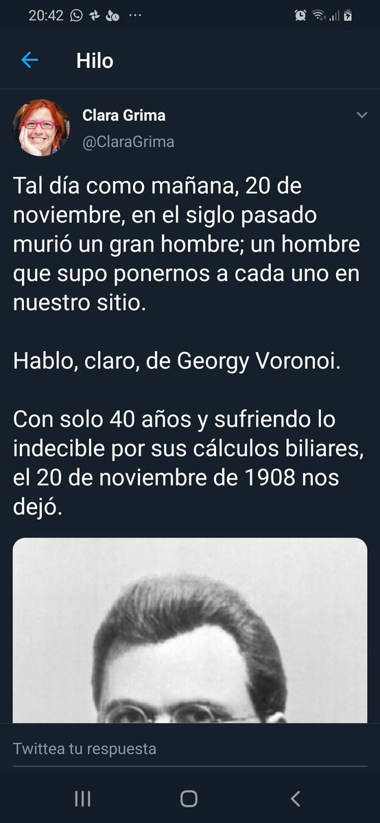 coderdojobag's tweet image. Alberto Azpeitia, inspirado en un twitt de @ClaraGrima nos ha acercado a la figura de Georgy #Voronoi y las teselaciones. Desde aquí nos declaramos fans absolutos de Clara y le invitamos a venir un domingo a vernos. Clara: nuestras niñas necesitan oir tu voz!
#WomenInSTEM
