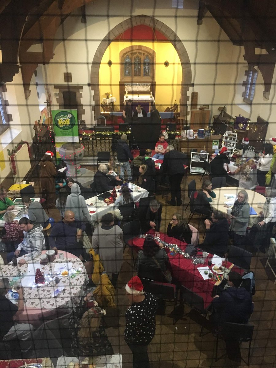 thekindbay's tweet photo. Fantastic #christmas party today @thekindbay, helping #Homeless #isolated #lonely bringing the community together! #MakingADifference @tbc_marketing @MartinCooil @ColwynBizZone @fayelouise26 @CALL_247. We are stronger when we join together! #kindness is the answer! https://t.co/NpPBWPF5jT
