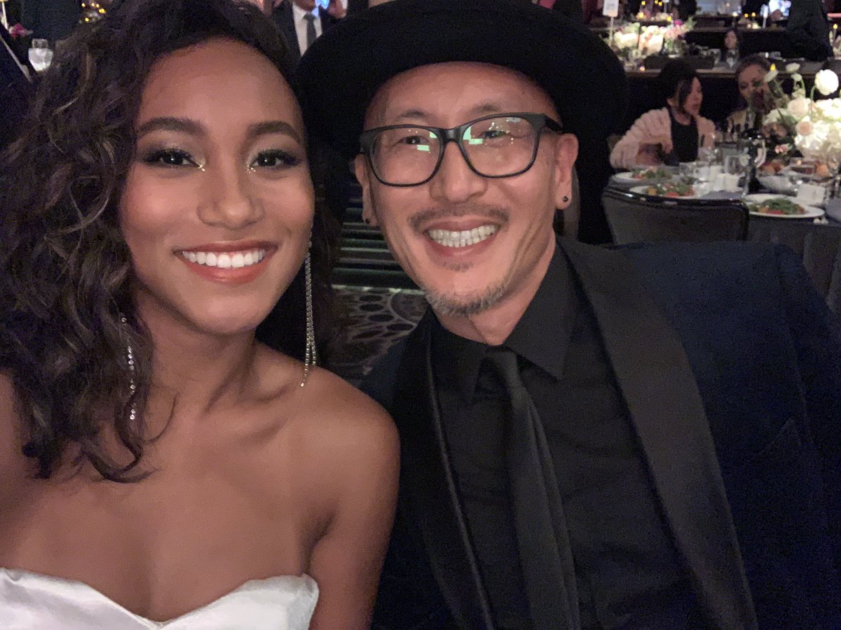 iamsydneypark's tweet photo. Thank you #UnforgettableGala for having my apa and me last night. To be nominated and be in the company of such incredible Asian American talent was truly a blessing! I’m honored to have been acknowledged. ❤️ @character.media #unfo https://t.co/Uhmvvn62gG